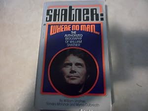 Imagen del vendedor de Shatner, Where No Man a la venta por WeBuyBooks
