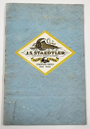 J. S. Staedtler Mars Pencil Works Catalog Ca 1930