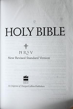 Seller image for NRSV Standard Bible (tan/black) for sale by Mad Hatter Bookstore