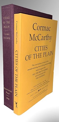 Cities of the Plain (Uncorrected Proof)