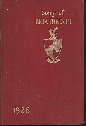 Seller image for Songs of Beta Theta Pi 1928 for sale by Warren Hahn