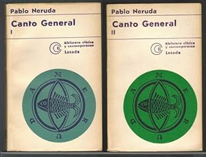 Seller image for Canto general, I y II. for sale by La Librera, Iberoamerikan. Buchhandlung