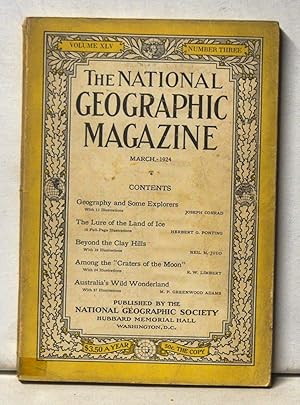 Seller image for The National Geographic Magazine, Volume 45, Number 3 (March 1924) for sale by Cat's Cradle Books