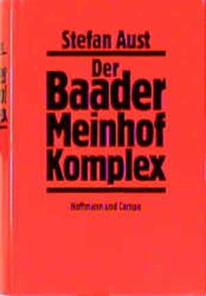 Bild des Verkufers fr Der Baader-Meinhof-Komplex zum Verkauf von antiquariat rotschildt, Per Jendryschik