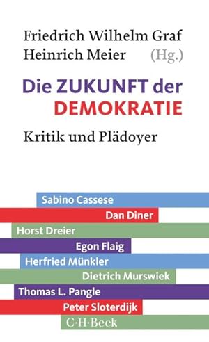 Seller image for Die Zukunft der Demokratie Kritik und Pldoyer for sale by antiquariat rotschildt, Per Jendryschik