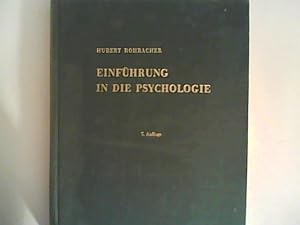 Imagen del vendedor de Einfhrung in die Psychologie a la venta por ANTIQUARIAT FRDEBUCH Inh.Michael Simon