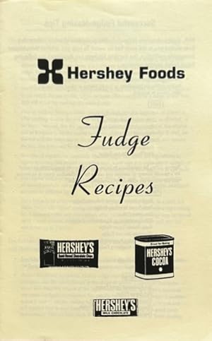 Seller image for Fudge Recipes for sale by Mowrey Books and Ephemera