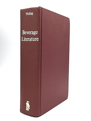 BEVERAGE LITERATURE: A Bibliography