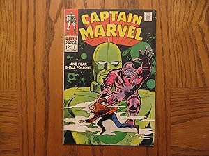 Imagen del vendedor de Marvel Two Comics Captain Marvel #8 and #35 1968/74 4.5 a la venta por Clarkean Books