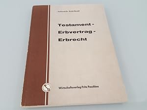 Image du vendeur pour Testament - Erbvertrag - Erbrecht mis en vente par SIGA eG