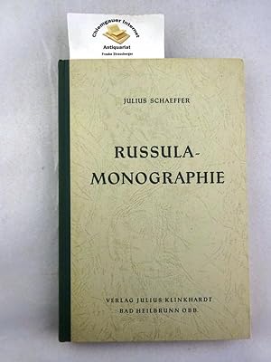 Bild des Verkäufers für Russula-Monographie. Die Pilze Mitteleuropas ; Band III. zum Verkauf von Chiemgauer Internet Antiquariat GbR