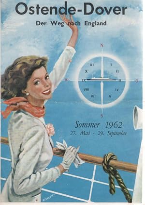 Ostende - Dover : Der Weg nach England. Sommer 1962 27. Mai - 29. September