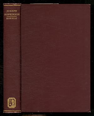 Immagine del venditore per Joseph Hopkinson, 1770 - 1842: Jurist, Scholar, Inspirer of the Arts venduto da Between the Covers-Rare Books, Inc. ABAA