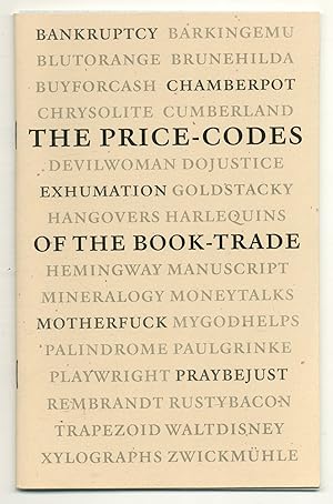 The Price-Codes of the Book-Trade: A Preliminary Guide