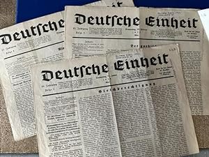 Deutsche Einheit - Letzte vier Ausgaben aus 1935