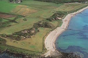 Shiskine Golf Course Isle Of Arran Aerial Scottish Postcard