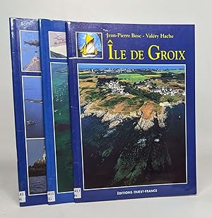 Seller image for Lot de 3 fasicules sur les les bretonnes: Iles de Groix / Les Glnan / Houat et Hodic for sale by crealivres