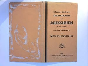 Spezialkarte von Abessinien mit einer Nebenkarte des Mittelmeergebietes : Maßstab 1 : 3700 000