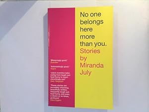Immagine del venditore per No one belongs here more than you - Stories venduto da ABC Versand e.K.