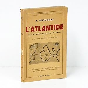 Seller image for L'Atlantide. (Expos des hypothses relatives  l'nigme de l'Atlantide). for sale by Librera Berceo (Libros Antiguos)