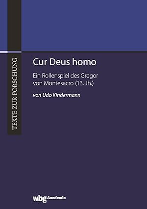 Seller image for Cur Deus homo for sale by moluna