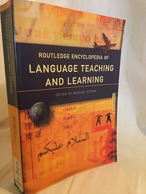 Bild des Verkufers fr Routledge Encyclopedia of Language Teaching and Learning. zum Verkauf von Versandantiquariat Waffel-Schrder