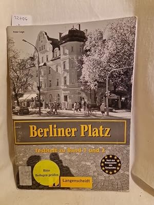Berliner Platz: Testheft zu Band 1 und 2 (mit CD).