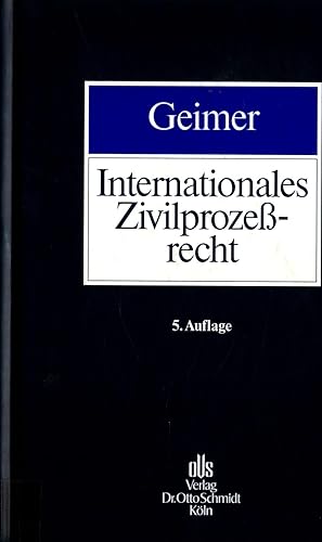 Seller image for Internationales Zivilprozerecht for sale by avelibro OHG