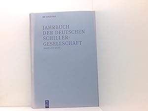 Bild des Verkufers fr 2020 (Jahrbuch der Deutschen Schillergesellschaft) zum Verkauf von Book Broker