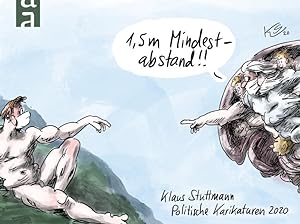 Stuttmann-Karikaturen 2020 1,5 Meter Mindestabstand