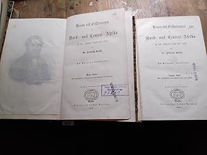 Image du vendeur pour Reisen und Entdeckungen in Nord- und Central- Afrika in den Jahren 1849 - 1855 Im Auszuge bearbeitet Zwei Bnde mis en vente par Windau Antiquariat