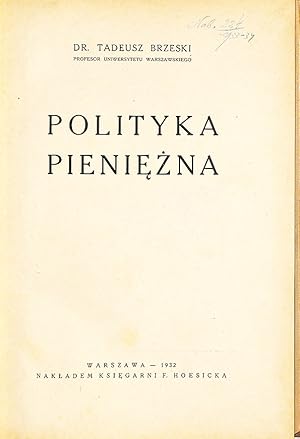 Polityka pieniezna