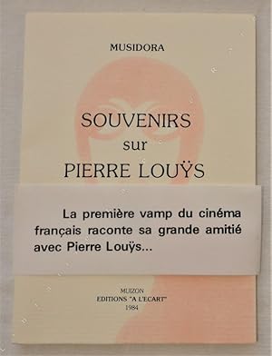 Image du vendeur pour Souvenirs sur Pierre Lous. mis en vente par Librairie La Perle Rare