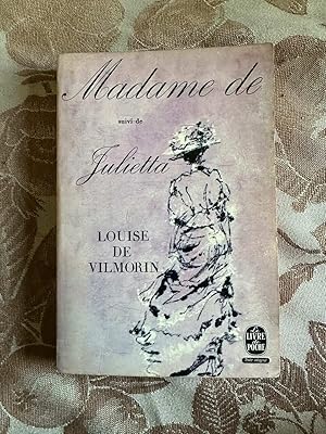 Seller image for Madame de suivi de Julietta for sale by Dmons et Merveilles