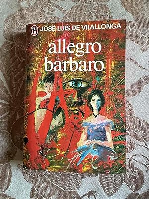 Seller image for Allegro barbaro for sale by Dmons et Merveilles
