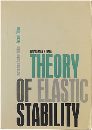 Imagen del vendedor de Theory of Elastic Stability a la venta por Untje.com