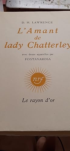 Bild des Verkufers fr l'amant de lady chatterley zum Verkauf von MBLIVRES