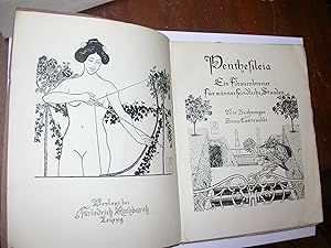 Penthesileia . Ein Frauenbrevier für männerfeindliche Stunden, mit (Text) und Zeichnungen von Ann...