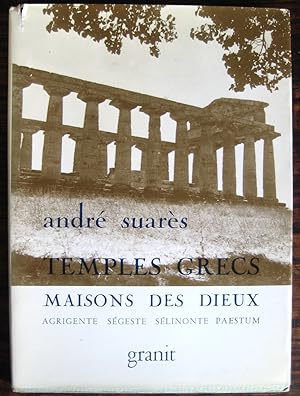 Seller image for Temples grecs: maisons des dieux. Portrait et prface par Jean de Boschre. Postface d'Yves-Alain Favre. (Collection de l'Aimant) for sale by James Fergusson Books & Manuscripts