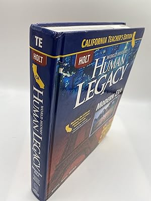 Imagen del vendedor de Holt World History, Human Legacy , Modern Era , California Teachers Edition a la venta por thebookforest.com