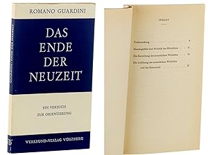 Bild des Verkufers fr Das Ende der Neuzeit. Ein Versuch zur Orientierung. 9., unvernd. Aufl. zum Verkauf von Antiquariat Lehmann-Dronke