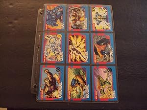 Complete 100 Card Set X-Men Series 1 Cards 1992 Impel