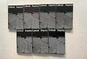 Immagine del venditore per Critical Inquiry Volume 1 and Volume 2 Nos. 1-3 [Lot of the first 7 issues] venduto da Aeon Bookstore