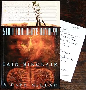 Seller image for Slow Chocolate Autopsy: incidents from the notorious career of Norton, prisoner of London. With illustrations by Dave McKean for sale by James Fergusson Books & Manuscripts