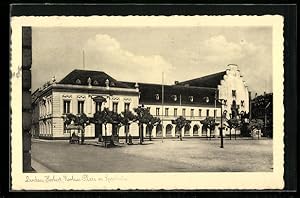 Bild des Verkufers fr Ansichtskarte Landau /Pfalz, Herbert-Norkus-Platz mit Sparkasse zum Verkauf von Bartko-Reher