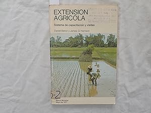 Seller image for Extensin agrcola. Sistema de capacitacin y visitas. for sale by Librera "Franz Kafka" Mxico.