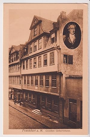 AK Frankfurt a. M., Goethes Geburtshaus