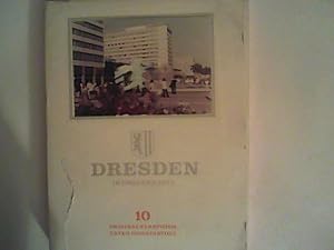 Seller image for Dresden in unserer Zeit. 10 Original-Farbfotos unter Passepartout. for sale by ANTIQUARIAT FRDEBUCH Inh.Michael Simon