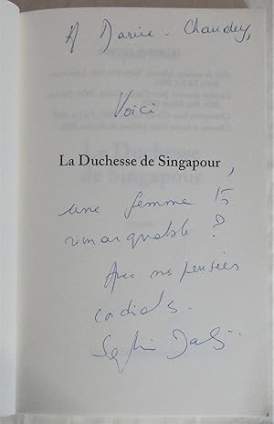 La Duchesse de Singapour - roman