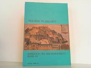 Image du vendeur pour Hausbau in Belgien. Jahrbuch fr Hausforschung Band 44. mis en vente par Antiquariat Ehbrecht - Preis inkl. MwSt.